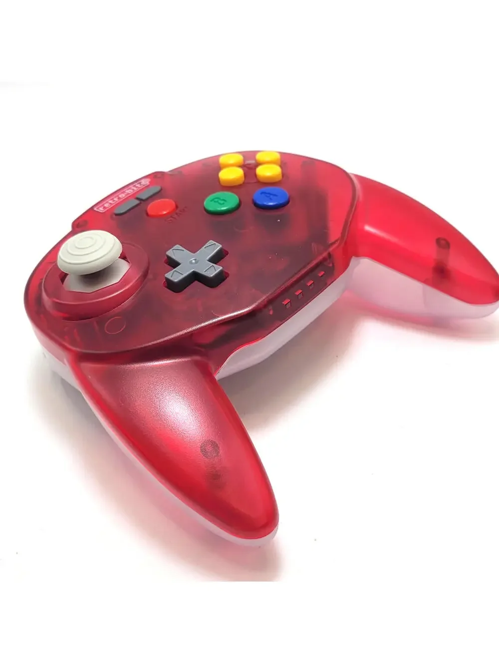 Tribute64 2.4GHz Wireless Controller - N64, Switch, & USB - Watermelon Red